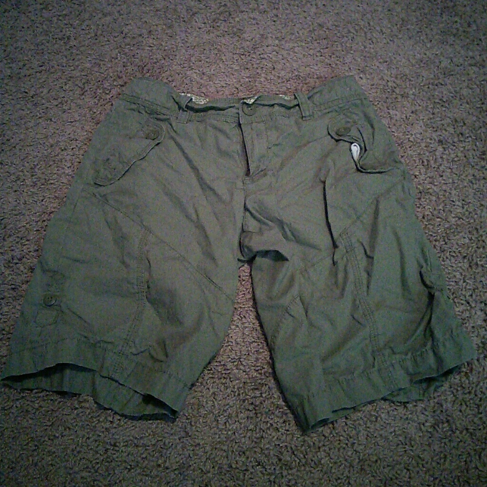 Olive Green Shorts
